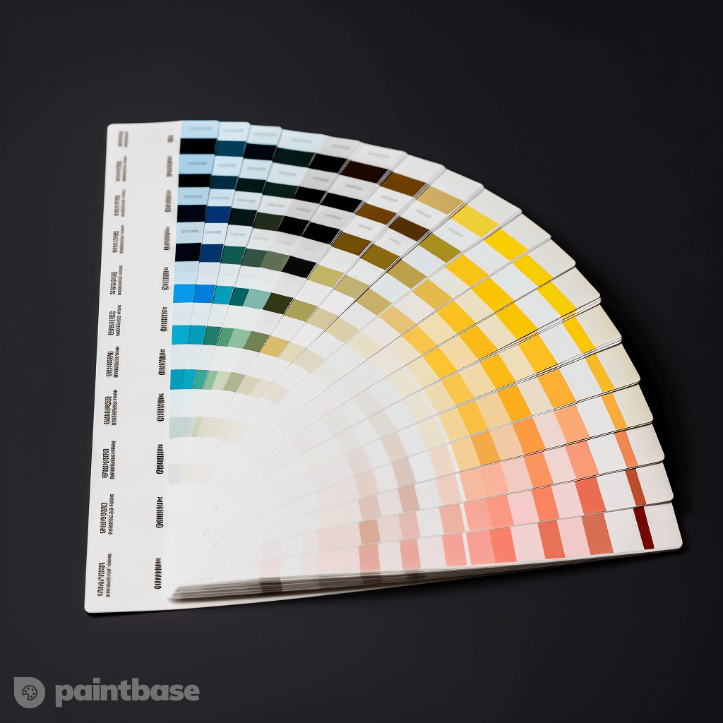 Color charts for Mitsubishi